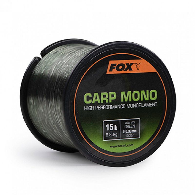 Fox Vlasec Carp Mono Low-Vis Green 1000m